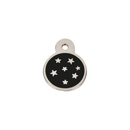 Plaque d'identification pour collier Imarc PetScribe Passion Noir Argent