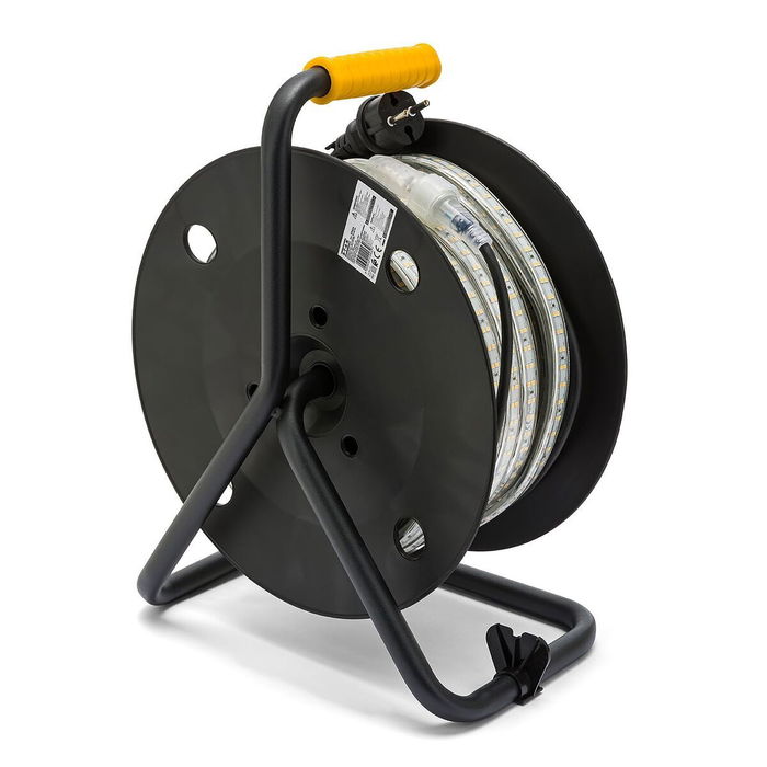 Bandes LED Stak 185 W 15 m Lumière LED 4000 K Noir Transparent