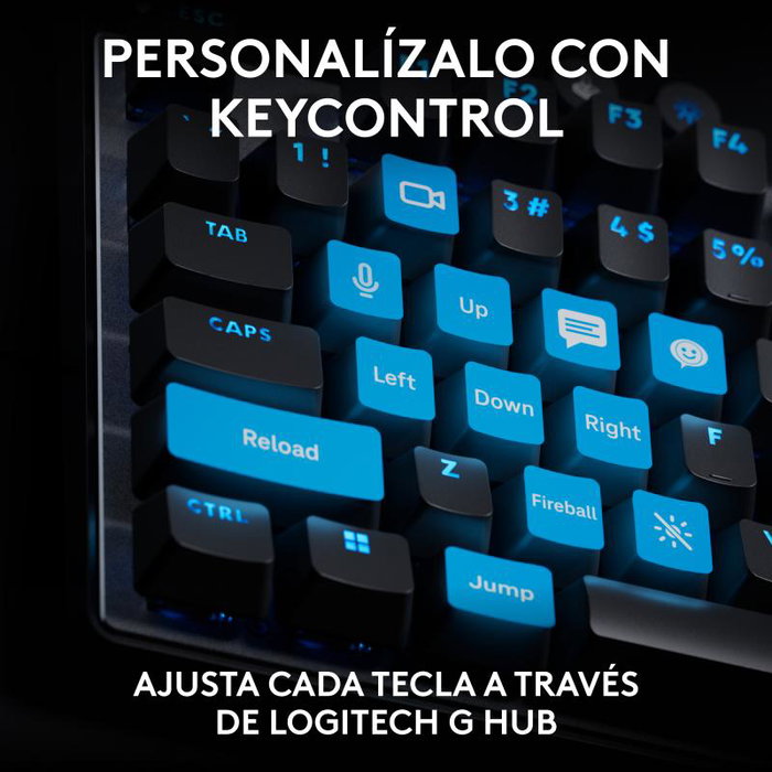 Logitech G Pro X Rapid Clavier Mécanique Gaming TKL US Layout (920-013233)