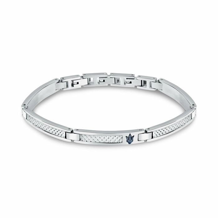 Bracelet Homme Maserati JM423AVD21 Acier inoxydable 21,5 cm Bracelet Homme Maserati JM423AVD21 Acier inoxydable 21,5 cm