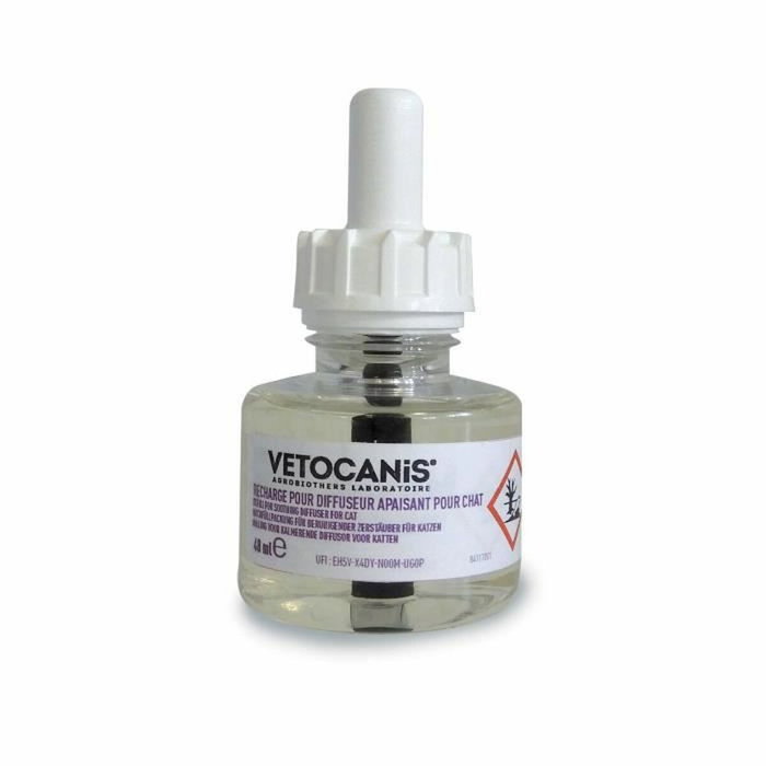 Vetocanis Recharge pour diffuseur anti-stress pour chat - 45 jours