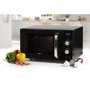 DOMO DO2924 Micro-ondes Monofonction Noir 23L, 800W, 5 niveaux de puissance, Dimensions : 48.5 x 40.8 x 29.3 cm