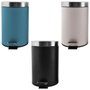 Day Poubelle de 3 L Assortie avec Pédale en Acier Inoxydable