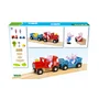 Brio BRIO World 36123 - Circuit de Train en Bois Peppa Pig Complet 18 Pièces avec Figurines Peppa et George - Jouet dès 3 ans