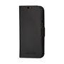 dbramante1928 Étui portefeuille Lynge pour iPhone 15 Pro Max avec support amovible - Noir - Protection RFID, cuir pleine fleur, recharge sans fil