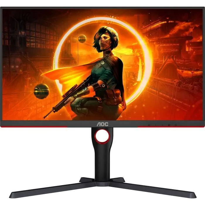 Aoc Écran PC Q27G3XMN 27" QHD MiniLED 180Hz 1ms 2 HDMI 1 DP Adaptive Sync Noir Aoc Écran PC Q27G3XMN 27" QHD MiniLED 180Hz 1ms 2 HDMI 1 DP Adaptive Sync Noir