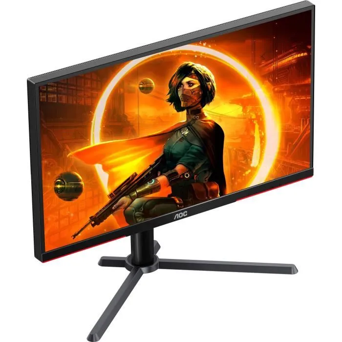 Aoc Écran PC Q27G3XMN 27" QHD MiniLED 180Hz 1ms 2 HDMI 1 DP Adaptive Sync Noir Aoc Écran PC Q27G3XMN 27" QHD MiniLED 180Hz 1ms 2 HDMI 1 DP Adaptive Sync Noir
