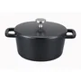 Baumalu Cocotte Ronde Mini 14 en Fonte avec Couvercle
