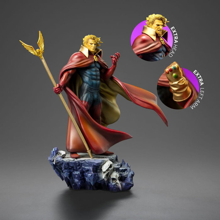 Iron Studios Statuette Adam Warlock Marvel 1/10 BDS Art Scale