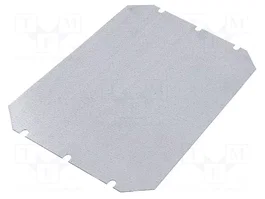 FIBOX Plaque de montage en acier zingué 170x270mm