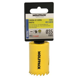 WOLFPACK LINEA PROFESIONAL Corona De Sierra Bimetal Target Ø 35 mm