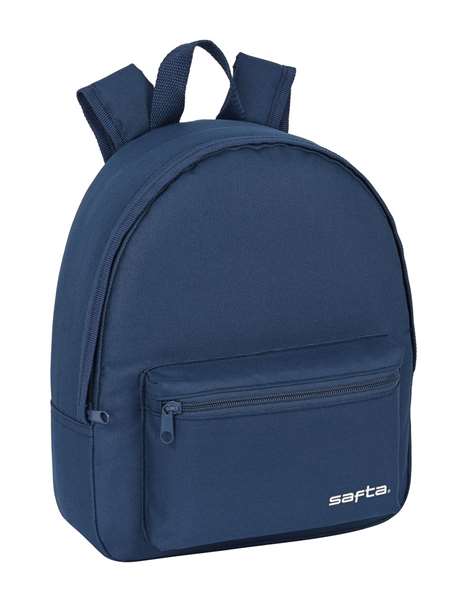 Safta Mini sac à dos pour enfant 3 ans, bleu marine, 27 x 32 x 10 cm, polyester 600D imperméable Safta Mini sac à dos pour enfant 3 ans, bleu marine, 27 x 32 x 10 cm, polyester 600D imperméable