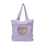 ERIK Sac shopping premium Moments Pusheen, avec fermeture à zip et poche extérieure, 100% coton, Dimensions 35x40x10 cm