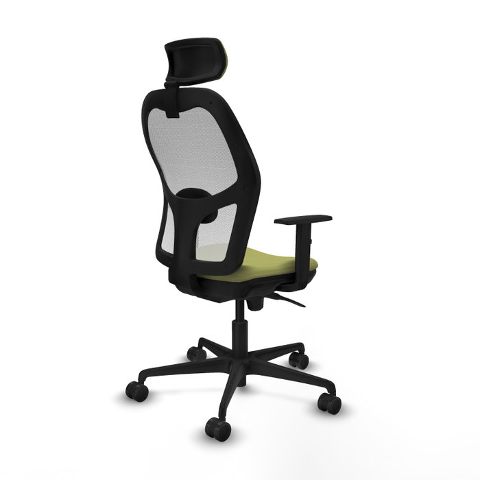 Piqueras y Crespo Chaise de Bureau Jorquera Vert Olive et Blanc Piqueras y Crespo Chaise de Bureau Jorquera Vert Olive et Blanc