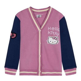 Cerdá Veste baseball en coton brossé avec motif Hello Kitty - Taille 4 ans (PINK)