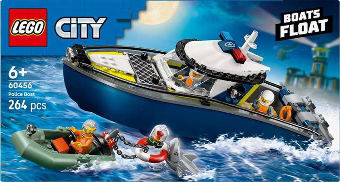 LEGO City 60456 La Course-Poursuite en Bateau de Police LEGO City 60456 La Course-Poursuite en Bateau de Police