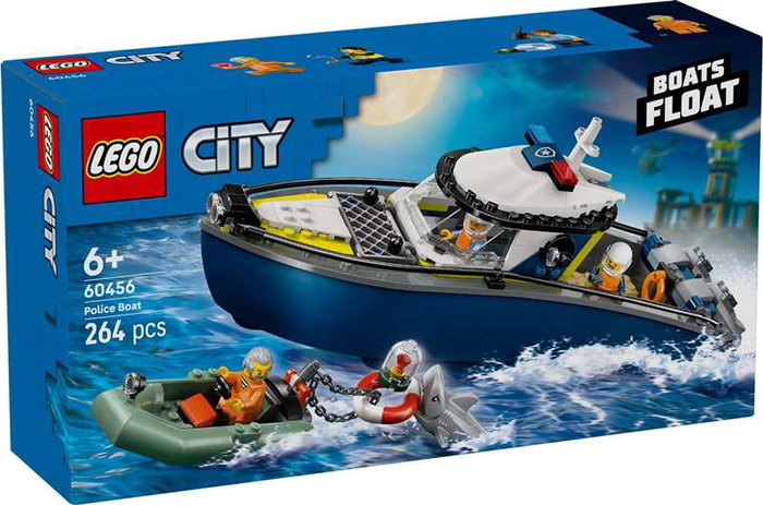 LEGO City 60456 La Course-Poursuite en Bateau de Police LEGO City 60456 La Course-Poursuite en Bateau de Police