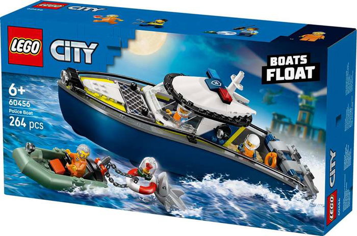 LEGO City 60456 La Course-Poursuite en Bateau de Police LEGO City 60456 La Course-Poursuite en Bateau de Police