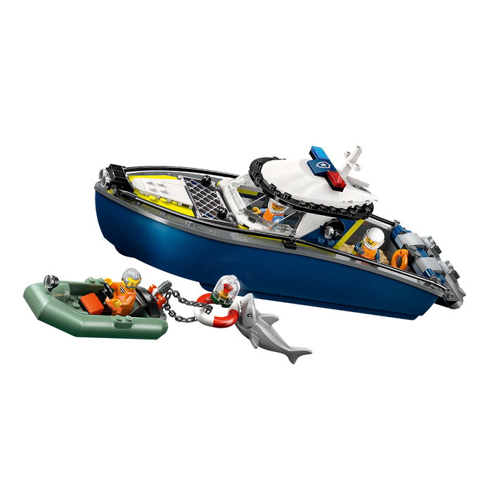 LEGO City La course-poursuite en bateau de police 60456 LEGO City La course-poursuite en bateau de police 60456