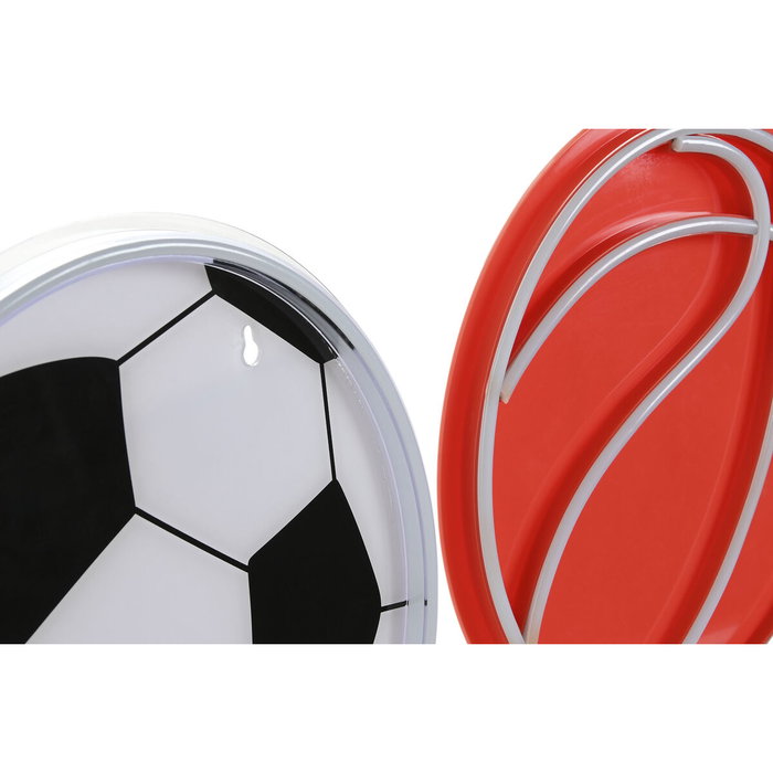 Décoration lumineuse Home ESPRIT Acrylique Urbaine 31 X 1,5 X 31 CM (2 Unités)