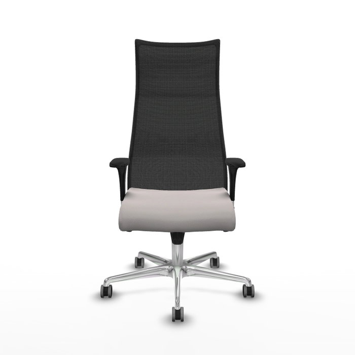 Piqueras y Crespo Chaise de Bureau Albacete XL Blanc et Noir Piqueras y Crespo Chaise de Bureau Albacete XL Blanc et Noir