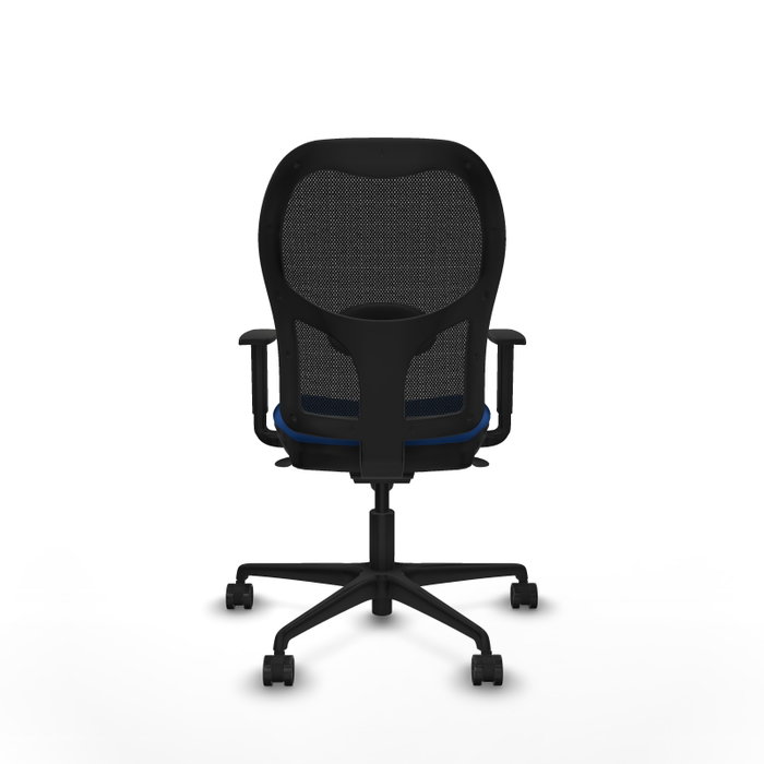 Piqueras y Crespo Chaise de Bureau Jorquera Bleu et Noir Piqueras y Crespo Chaise de Bureau Jorquera Bleu et Noir