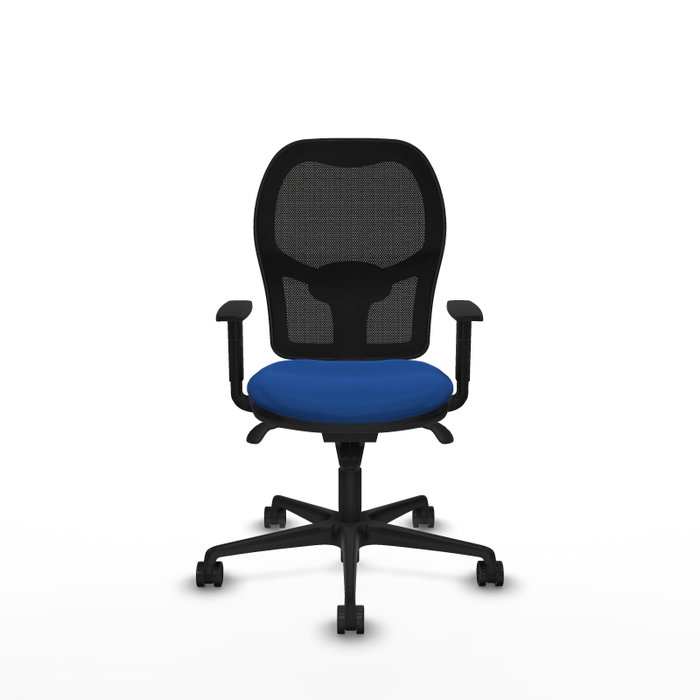 Piqueras y Crespo Chaise de Bureau Jorquera Bleu et Noir Piqueras y Crespo Chaise de Bureau Jorquera Bleu et Noir