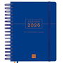 Agenda Finocam TEMPUS Bleu quarto 15,5 x 21,7 cm 2026