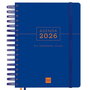 Agenda Finocam TEMPUS Bleu quarto 15,5 x 21,7 cm 2026