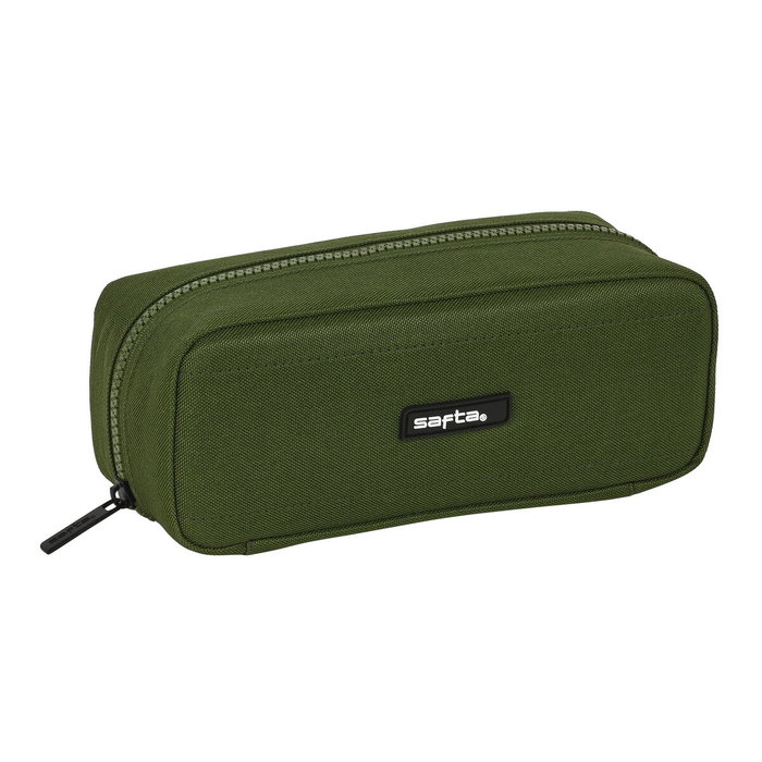 Safta Trousse d'écolier Dark Forest Noir Vert 21 x 8 x 8 cm