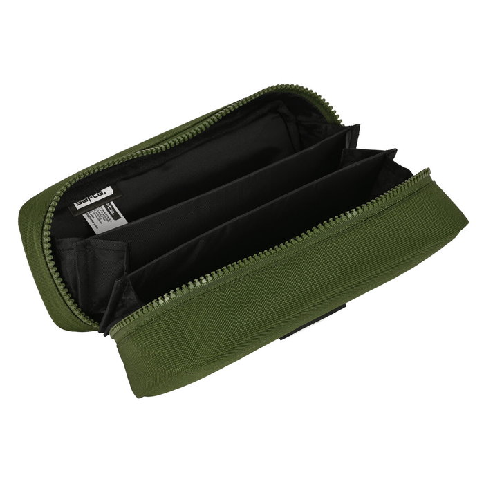 Safta Trousse d'écolier Dark Forest Noir Vert 21 x 8 x 8 cm