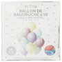 Party Time Lot de 10 Ballons Couleurs Pastel