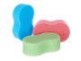 Berilo Set de 3 éponges de bain couleurs assorties 25 x 4 x 13 cm (Set de 18)