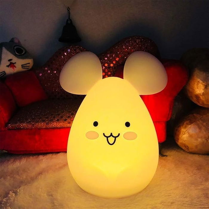 Lampe pour enfant avec haut-parleur Bluetooth Muvit Mouse