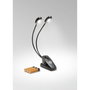 K&M 12271 Music Stand Light Twin Head Pro