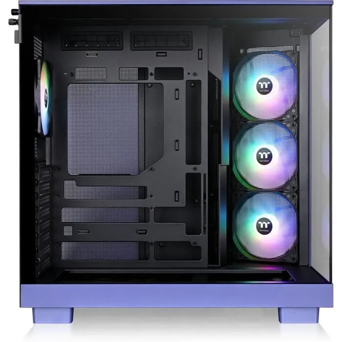 Thermaltake View 380 XL TG ARGB - Boîtier PC moyen tour ATX sans alimentation - 4 ventilateurs 120mm A-RGB, USB Type-C, vitres trempées - Future Dusk Thermaltake View 380 XL TG ARGB - Boîtier PC moyen tour ATX sans alimentation - 4 ventilateurs 120mm A-RGB, USB Type-C, vitres trempées - Future Dusk