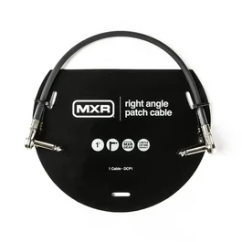 MXR Câble patch Jack coudé / Jack coudé 0,30 m