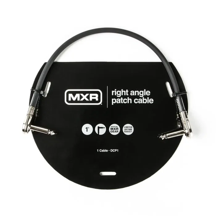 Câble MXR Patch Jack Angle / Jack Angle 0,30 m MXR Câble MXR Patch Jack Angle / Jack Angle 0,30 m MXR