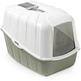Aime Maison de toilette Vicky pour Chat, Beige et taupe