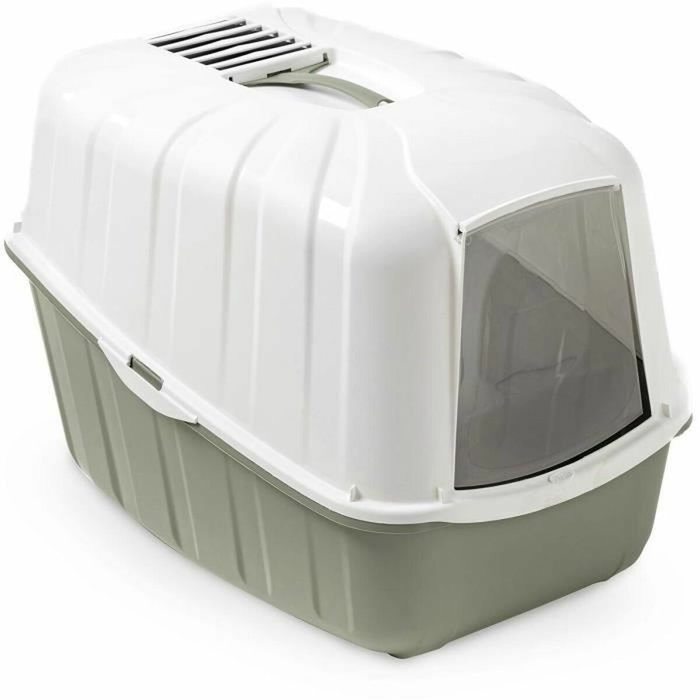 Aime Maison de toilette Vicky pour Chat, Beige et taupe Aime Maison de toilette Vicky pour Chat, Beige et taupe