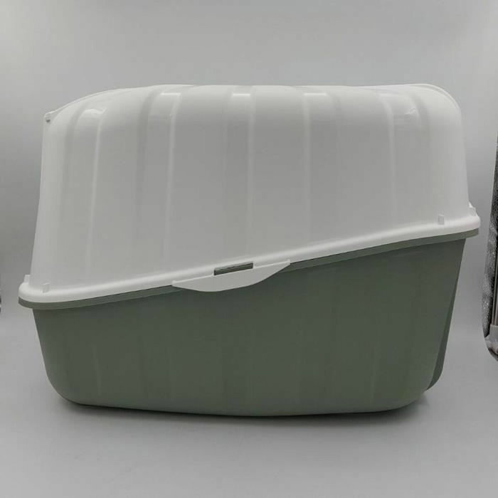 Aime Maison de toilette Vicky pour Chat, Beige et taupe Aime Maison de toilette Vicky pour Chat, Beige et taupe