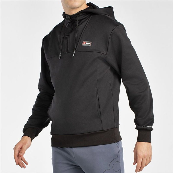 Sweat à capuche homme +8000 Esvein Noir L