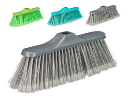 Arte Regal Brosse à Balai Couleurs Assorties 32x13x10 cm Plastique PP/PET Bleu Gris Vert Lot de 3 (Set de 12)