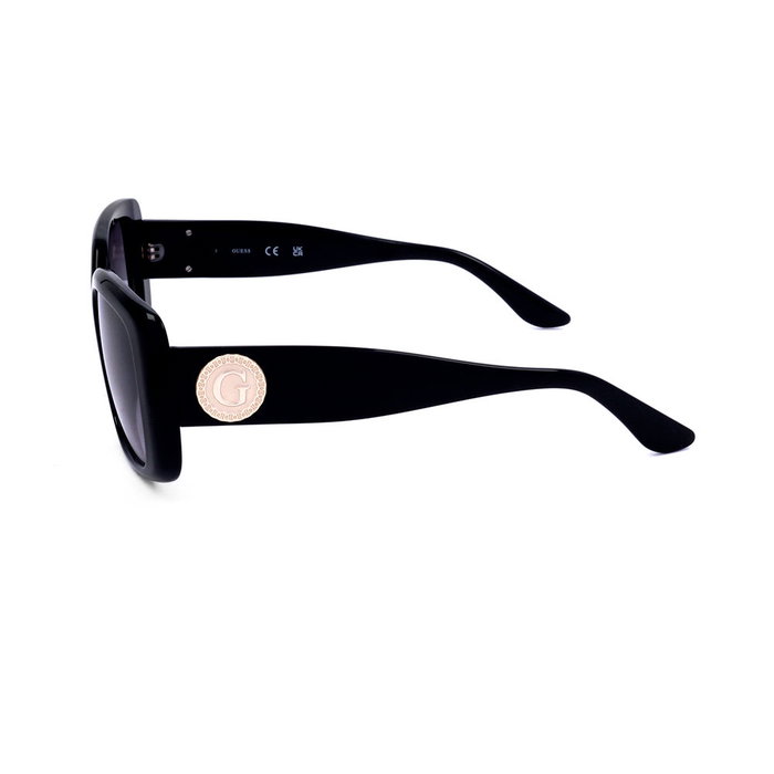 Guess Gafas GF6167 01B Lunettes de soleil pour femmes Monture rectangulaire Plastique UV400 56-18-145 mm