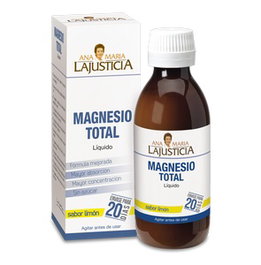 ANA MARIA LAJUSTICIA Magnesio Total Liquide Sabor Limón