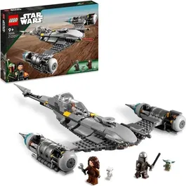 Lego Jeu de construction Star Wars Le livre de Boba Fett Chasseur Mandalorien N-1 75325, avec figurine et accessoires, pour enfants des 9 ans