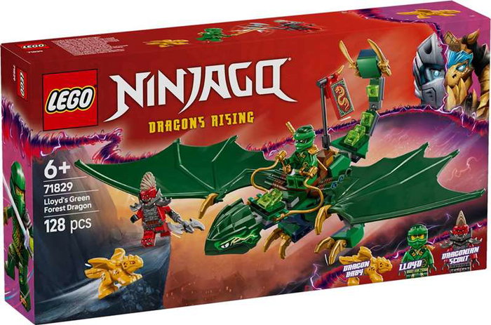 LEGO NINJAGO 71829 Le dragon vert de la forêt de Lloyd