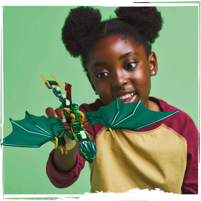LEGO NINJAGO 71829 Le dragon vert de la forêt de Lloyd