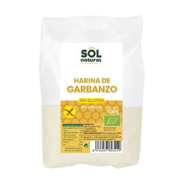 Sol Natural Farine de pois chiche Bio sans gluten 500g