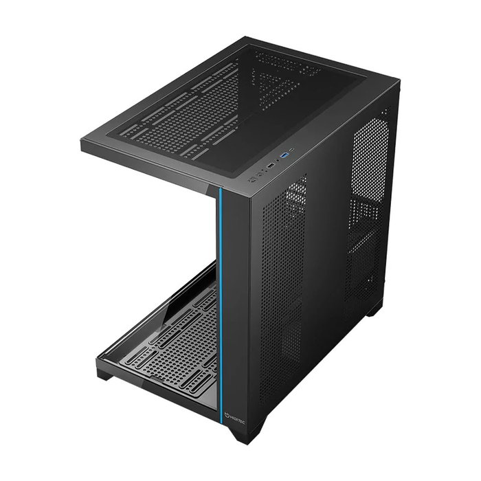 Hiditec H3 PRO Midi Tower Noir avec Verre Trempé et ARGB